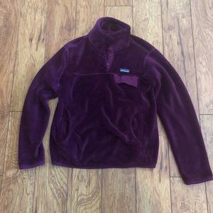 Patagonia Snap Retool Fleece (Purple/Medium)